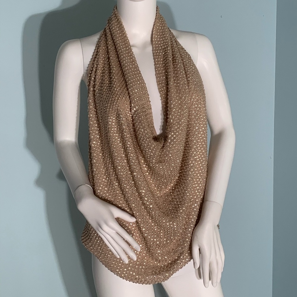 Haute Hippie, 100% silk with sequin top